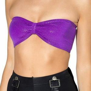 BLACKMILK Pixie Dust Purple Bandeau XL